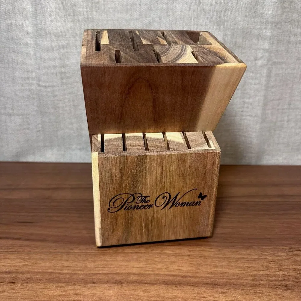 The Pioneer Woman Knife Block